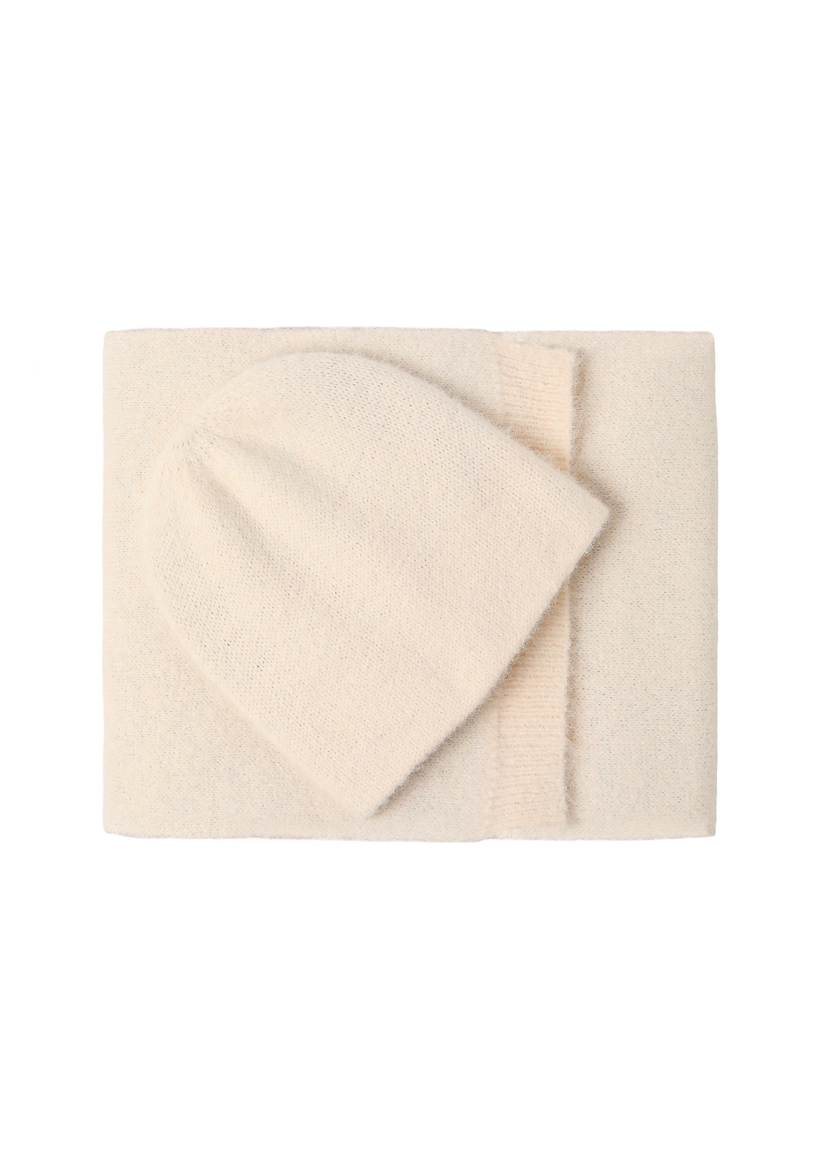 HAT WITH WOOL BLEND - DOVLY HAT WITH WOOL BLEND - DOVLY BEIGE 115776