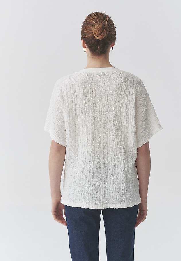 OVERSIZE BLÚZKA S KIMONOVÝM RUKÁVOM – AVIVA OVERSIZE BLÚZKA S KIMONOVÝM RUKÁVOM – AVIVA ECRU 4