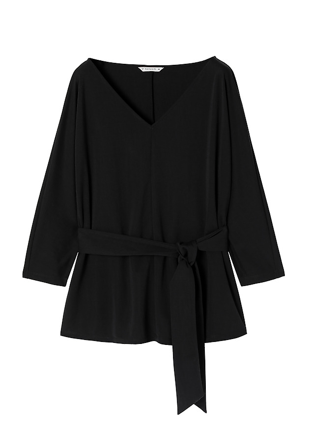 LADIES’ TIED-UP BLOUSE SZELO LADIES’ TIED-UP BLOUSE SZELO BLACK 6