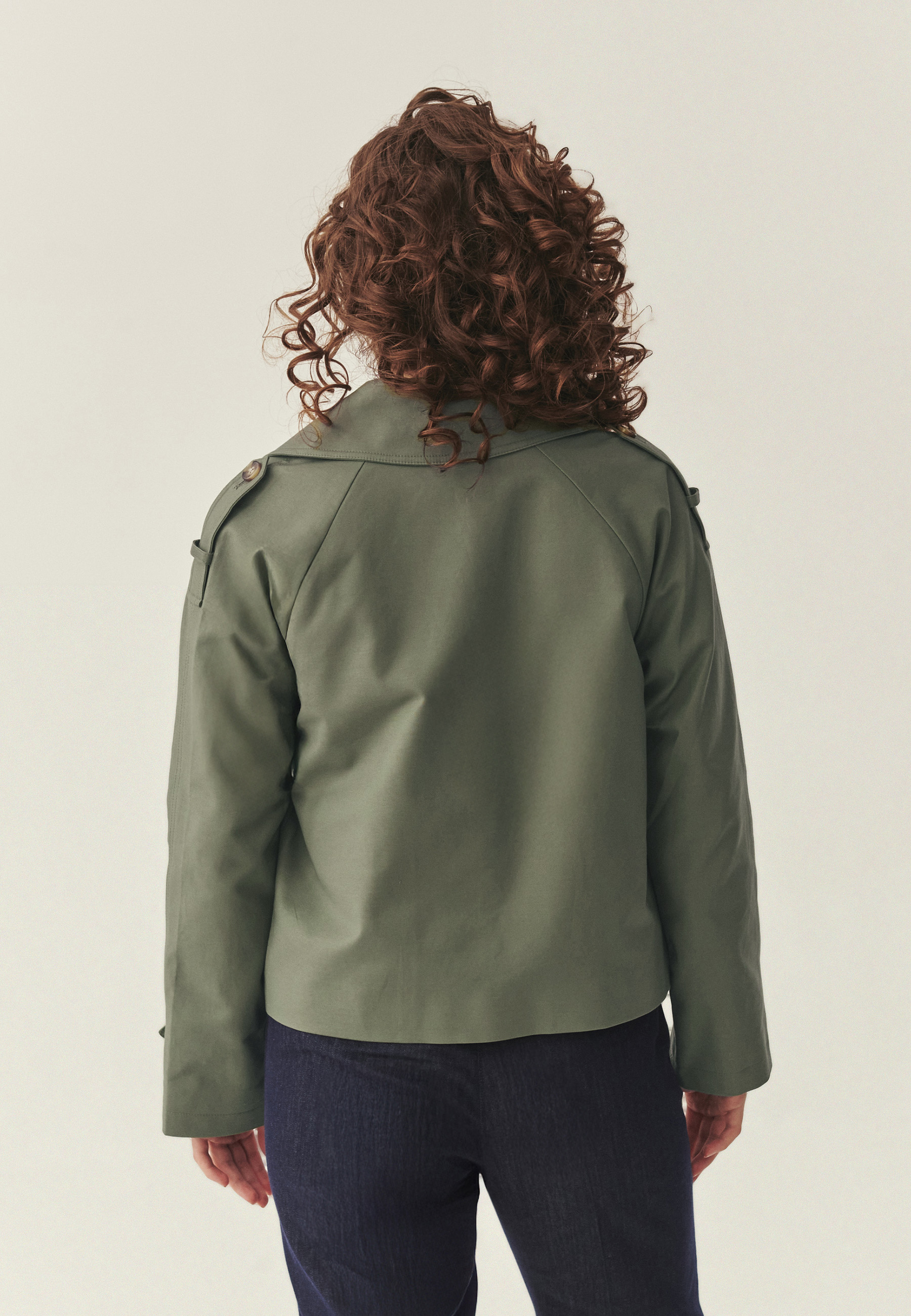 TKANINOWA KURTKA - SERKENI 1 ZIELONY 2