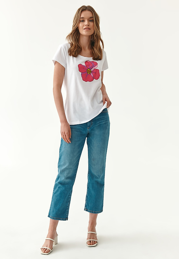 LADIES' T-SHIRT ANTONIA LADIES' T-SHIRT ANTONIA BIAŁY 4