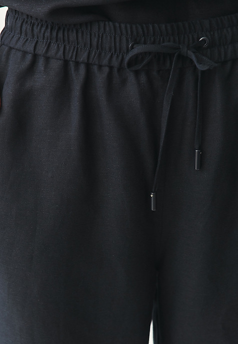 WIDE LEG TROUSERS - PULIO 2 NAVY BLUE 2