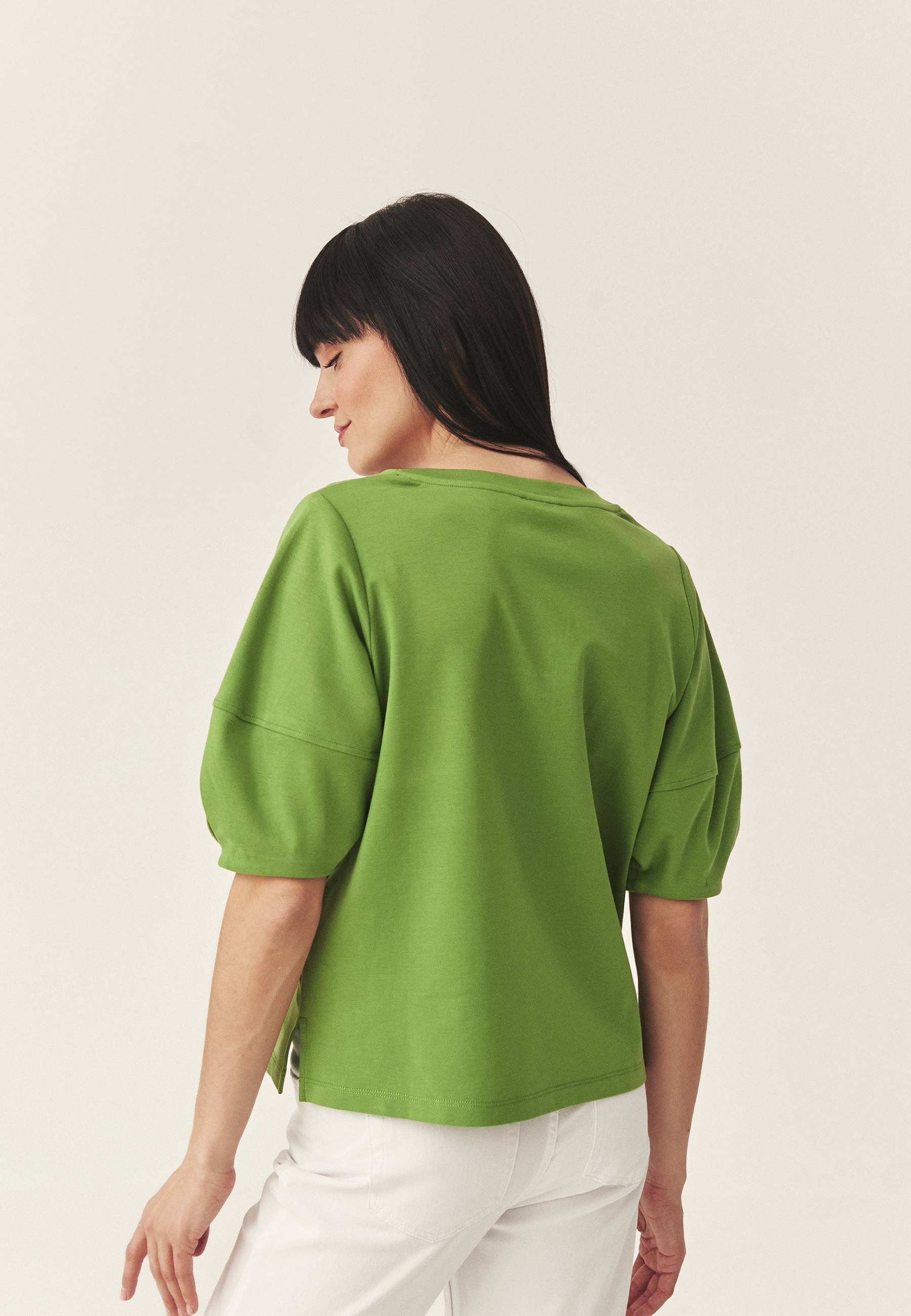 BLUZKA Z BUFIASTYM RĘKAWEM - BEESA 1