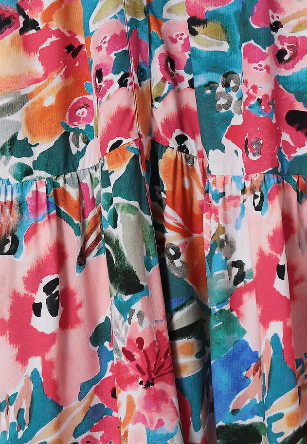 LADIES' PRINTED DRESS KAMDI 1 LADIES' PRINTED DRESS KAMDI 1 MULTICOLOR 9