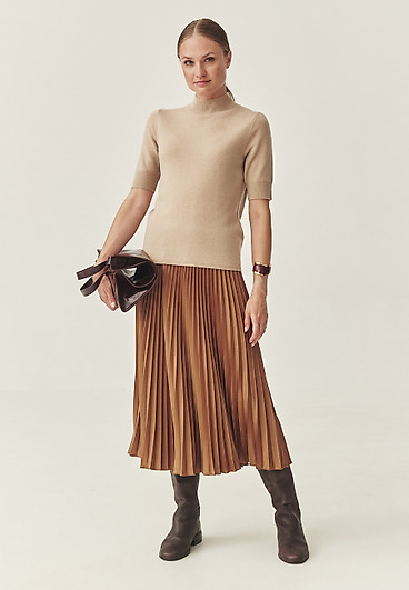 PLISOWANA SPÓDNICA MIDI - BRIMI PLISOWANA SPÓDNICA MIDI - BRIMI