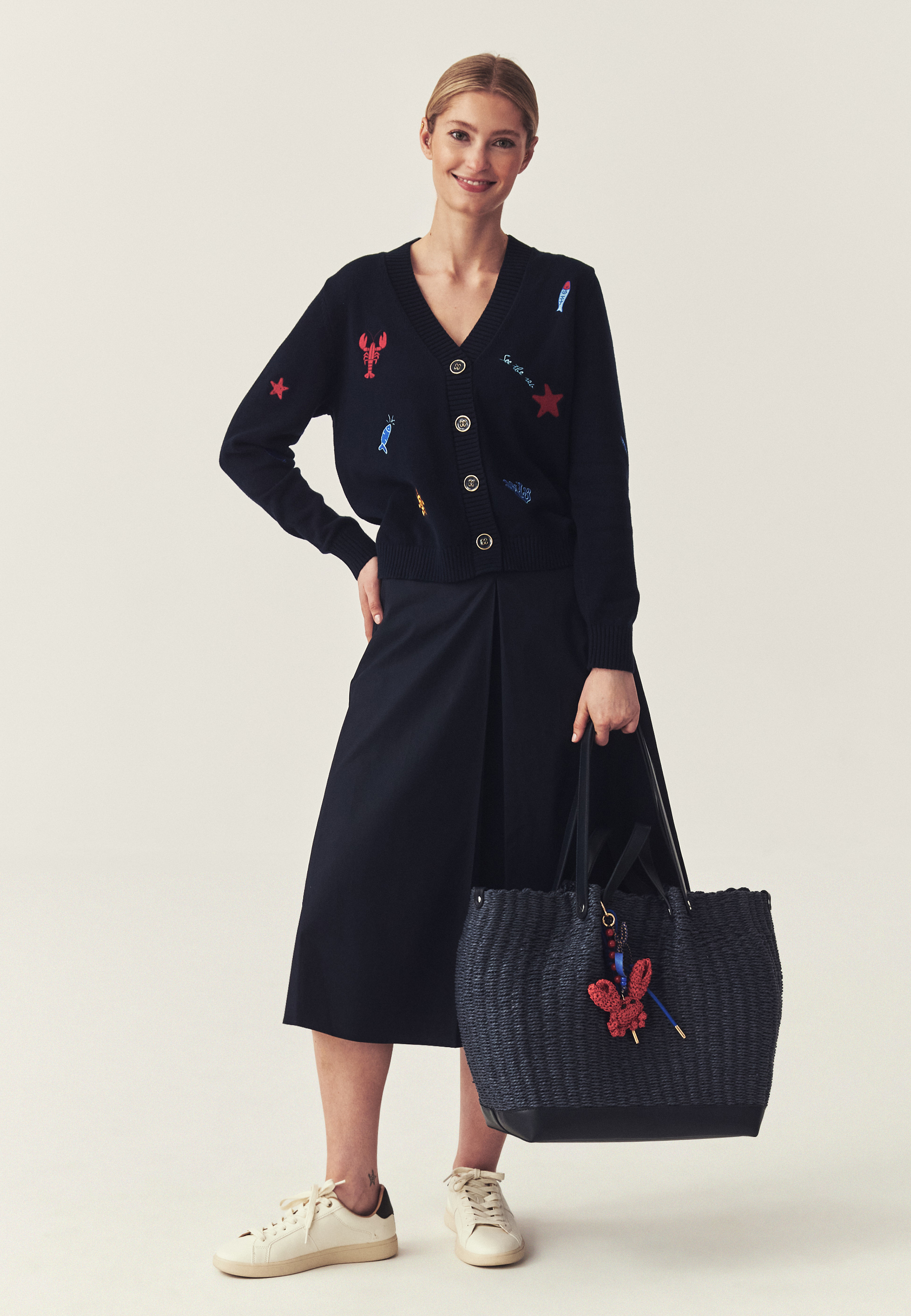 BRELOK Z MORSKIM MOTYWEM - ONDI CZERWONY 2