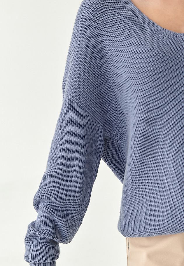 SOFT LADIES' JUMPER SELA SOFT LADIES' JUMPER SELA BLUE 3