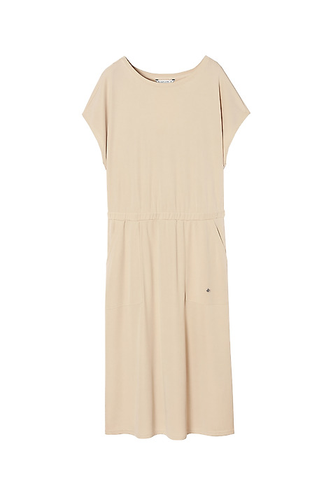 dámské úpletové šaty BAOBA BÉŽOVÁ 2