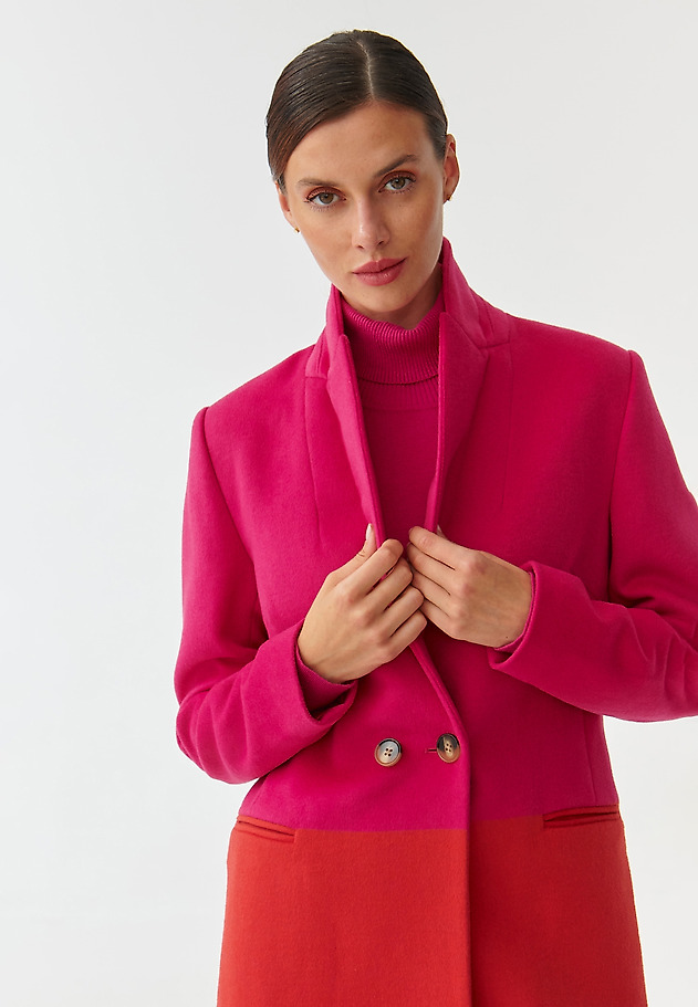 TWO-TONE LADIES’ COAT SOWIA 2 TWO-TONE LADIES’ COAT SOWIA 2 MULTIKOLOR 5