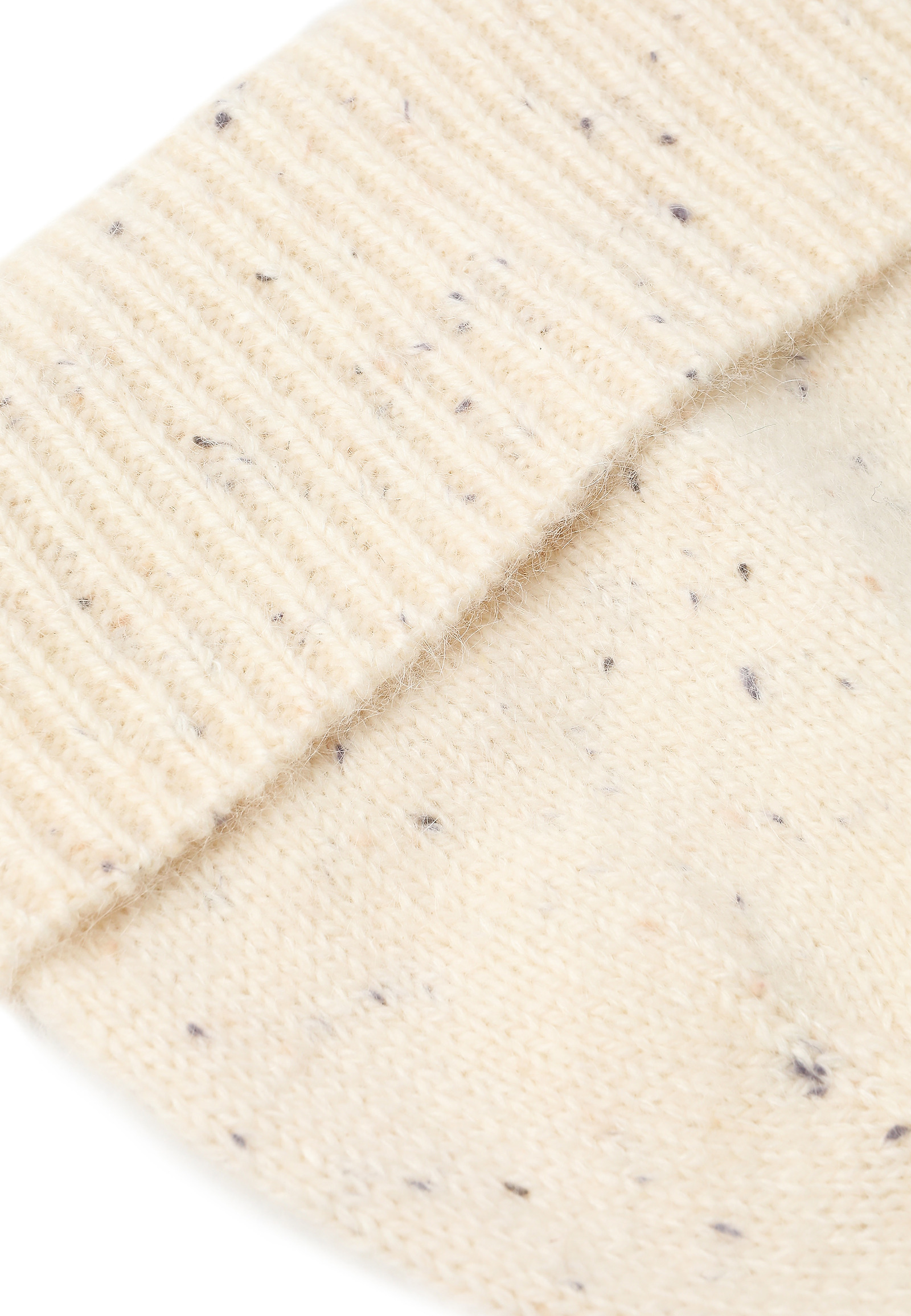 HAT WITH WOOL AND MOHAIR BLEND- ARA HAT WITH WOOL AND MOHAIR BLEND- ARA BEIGE 118491