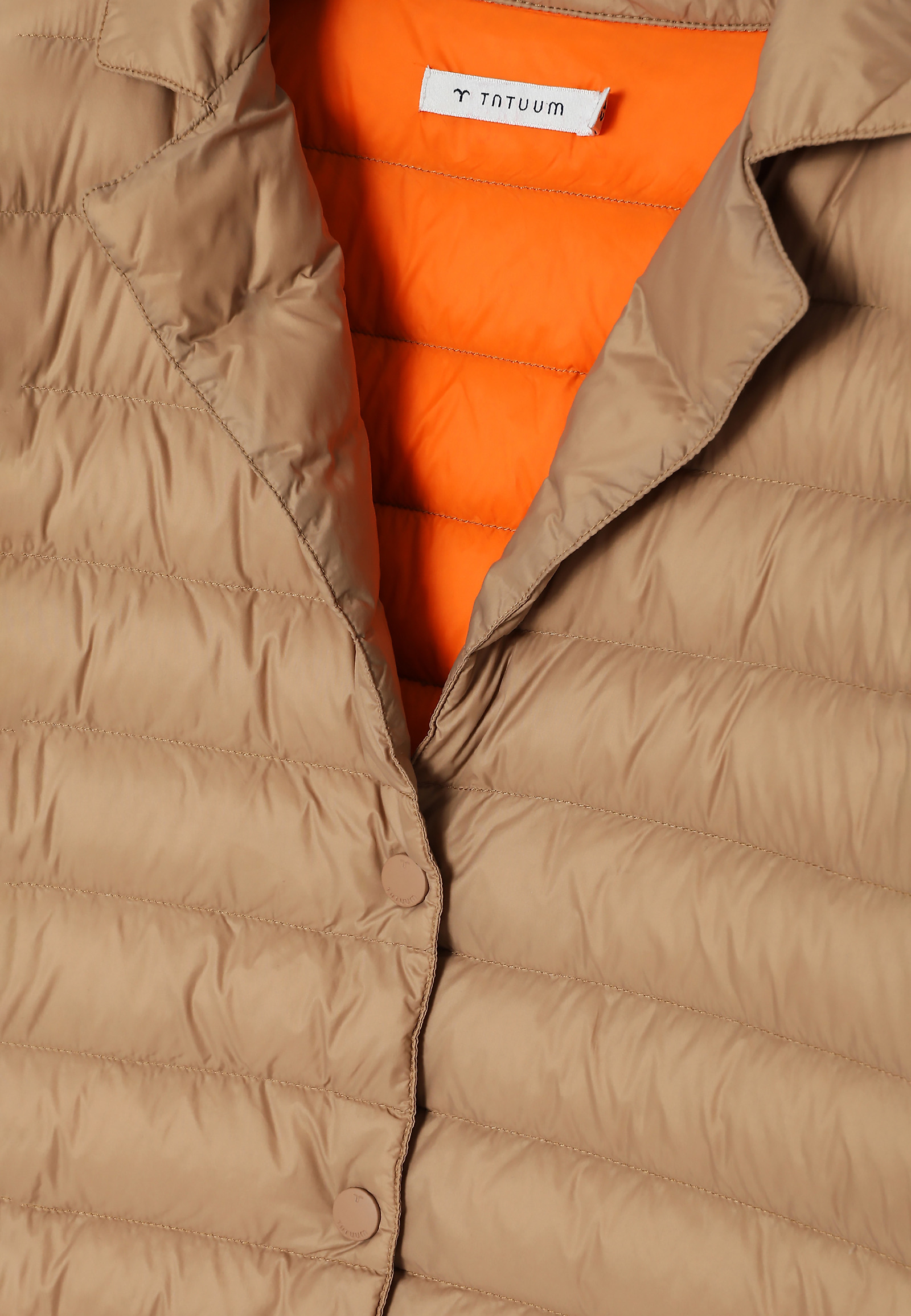 DÁMSKÁ STYLOVÁ PÉŘOVÁ BUNDA S KLOPAMI - KRISANA DÁMSKÁ STYLOVÁ PÉŘOVÁ BUNDA S KLOPAMI - KRISANA BÉŽOVÁ 95248