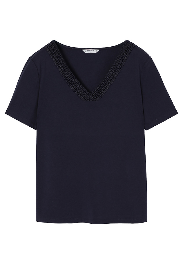 BLUZA IZ BOMBBAŽA IN MODALA - ERYKAH BLUZA IZ BOMBBAŽA IN MODALA - ERYKAH MODRA 7