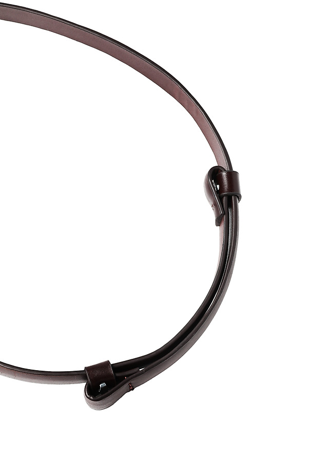 LADIES' LEATHER BELT — ELIF LADIES' LEATHER BELT — ELIF BRĄZOWY 3
