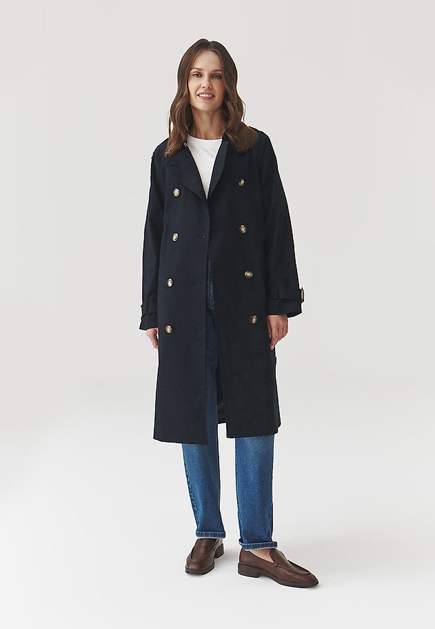 CLASSIC TRENCH — BATIA CLASSIC TRENCH — BATIA GRANATOWY 2