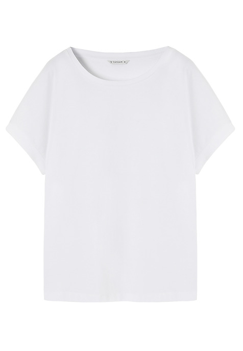LOOSE COTTON T-SHIRT - ANOKO 1 WHITE 2
