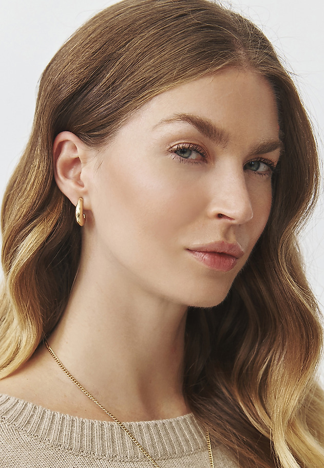 ELEGANT EARRINGS WITH STICK — BELIS ELEGANT EARRINGS WITH STICK — BELIS ZŁOTY 1