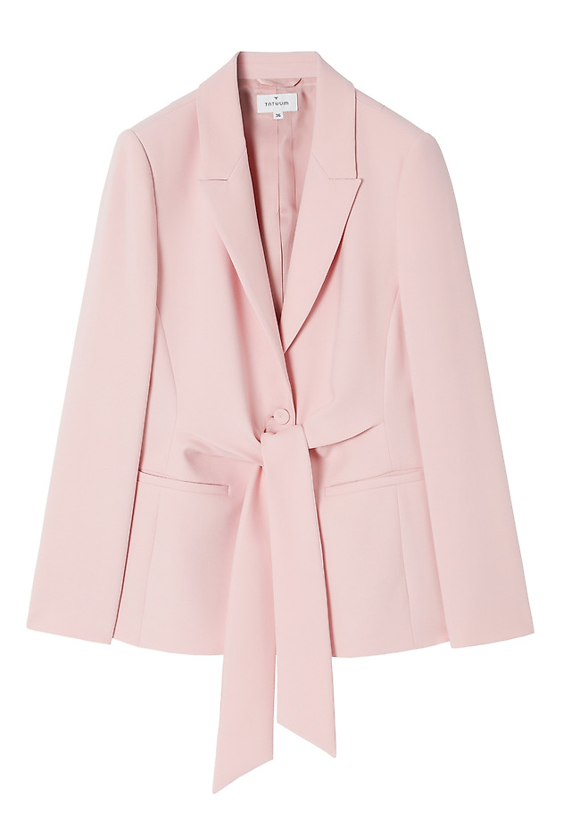 PASTEL BLAZER WITH TIE — KOALA 2 PASTEL BLAZER WITH TIE — KOALA 2 RÓŻOWY 8