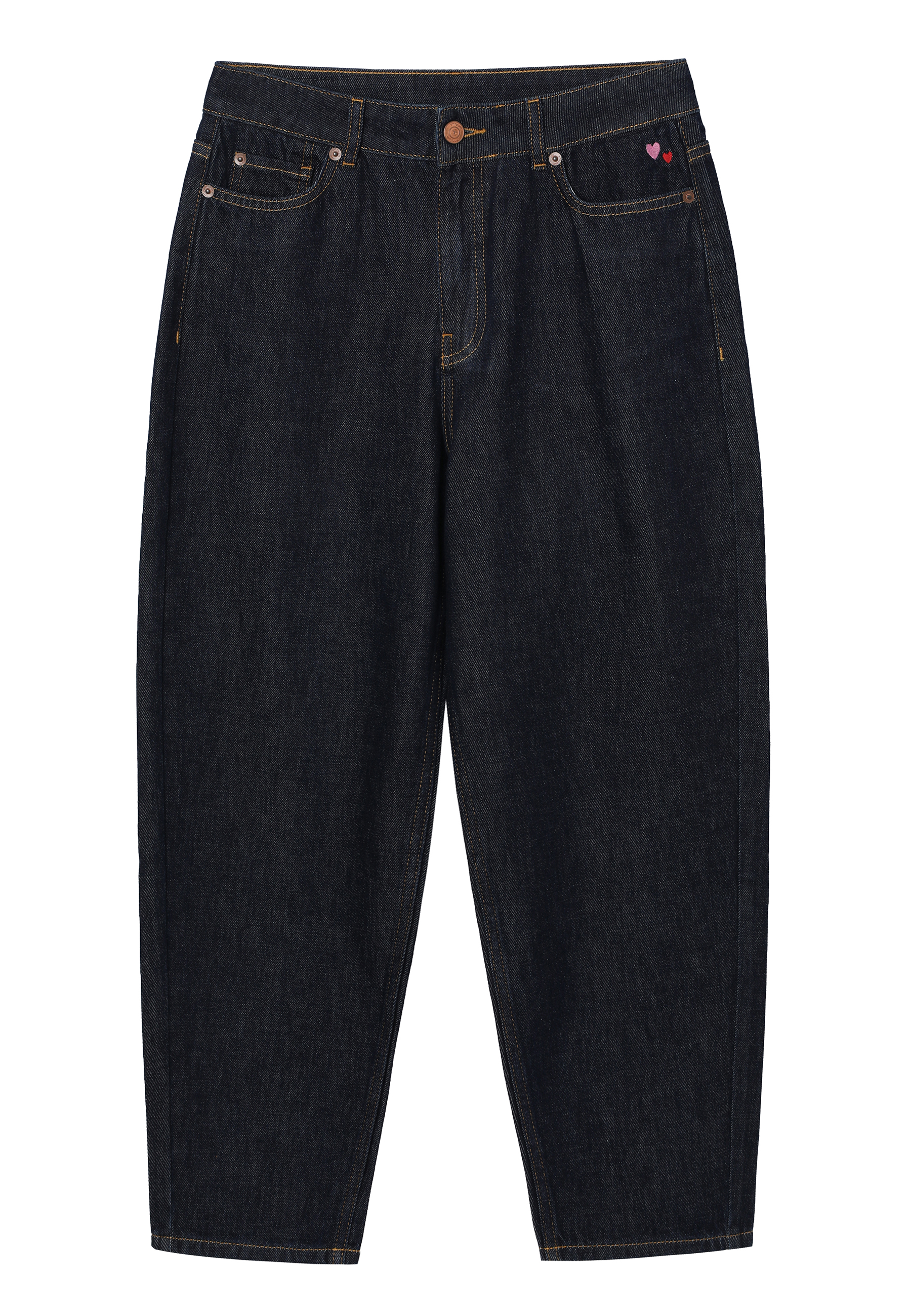 DENIMOWE SPODNIE MOM FIT - AURA