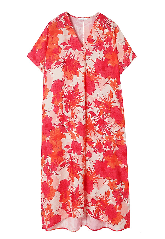 ROCHIE DIN VISCOZĂ CU MODEL - OVORITI ROCHIE DIN VISCOZĂ CU MODEL - OVORITI PORTOCALIU 7