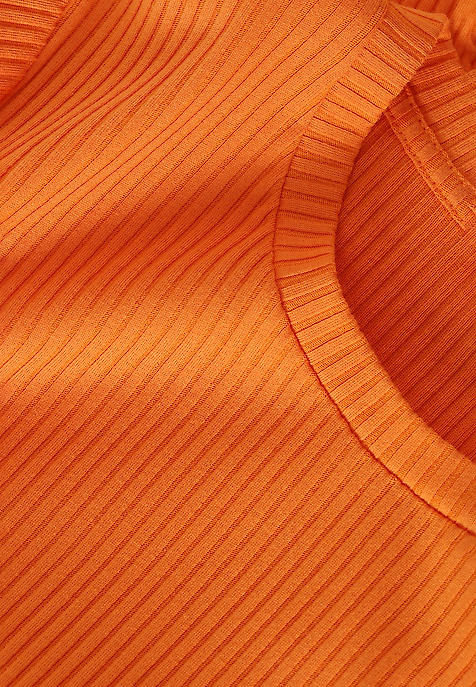 LADIES' KNITTED BLOUSE BEA ORANGE 2