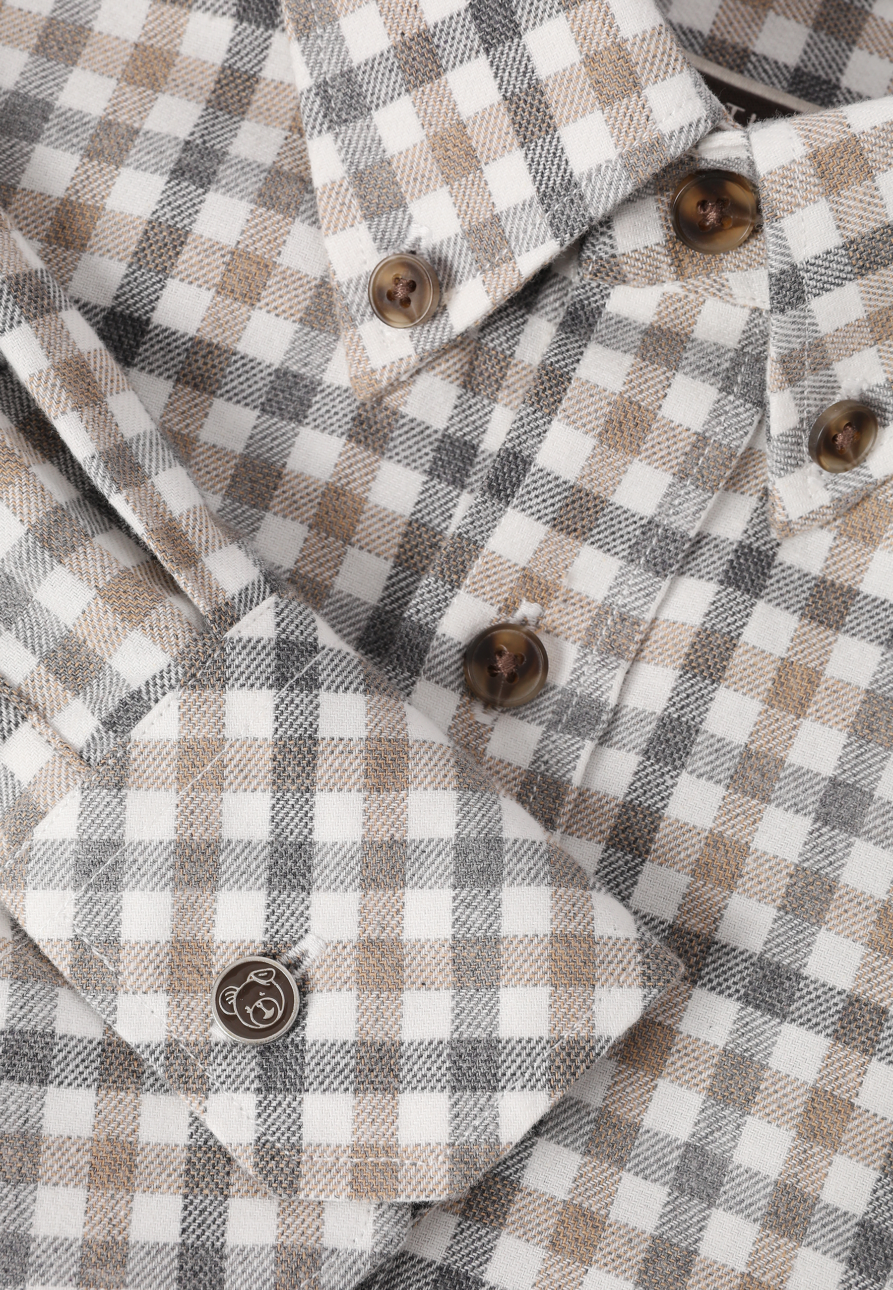 BAWEŁNIANA KOSZULA W KRATĘ - MARCO 4 CLASSIC MULTIKOLOR 2