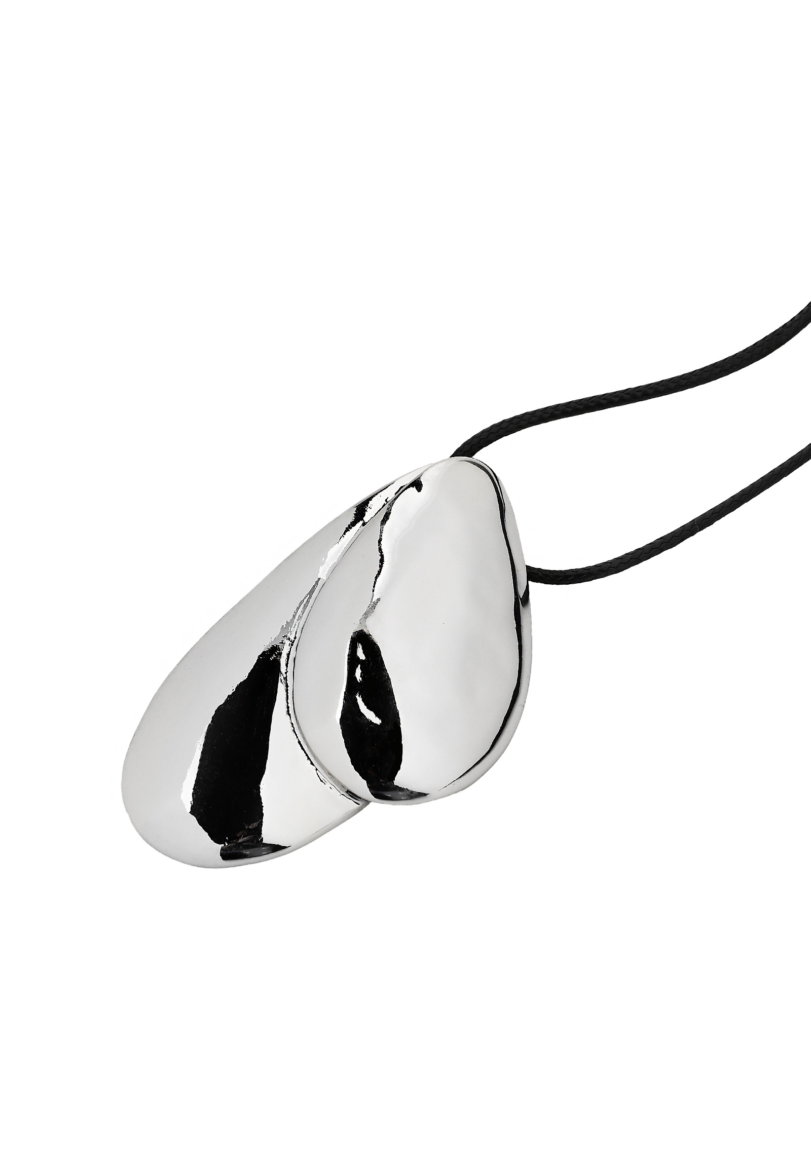 NECKLACE WITH A MASSIVE PENDANT - ELARIA NECKLACE WITH A MASSIVE PENDANT - ELARIA SILVER 115061