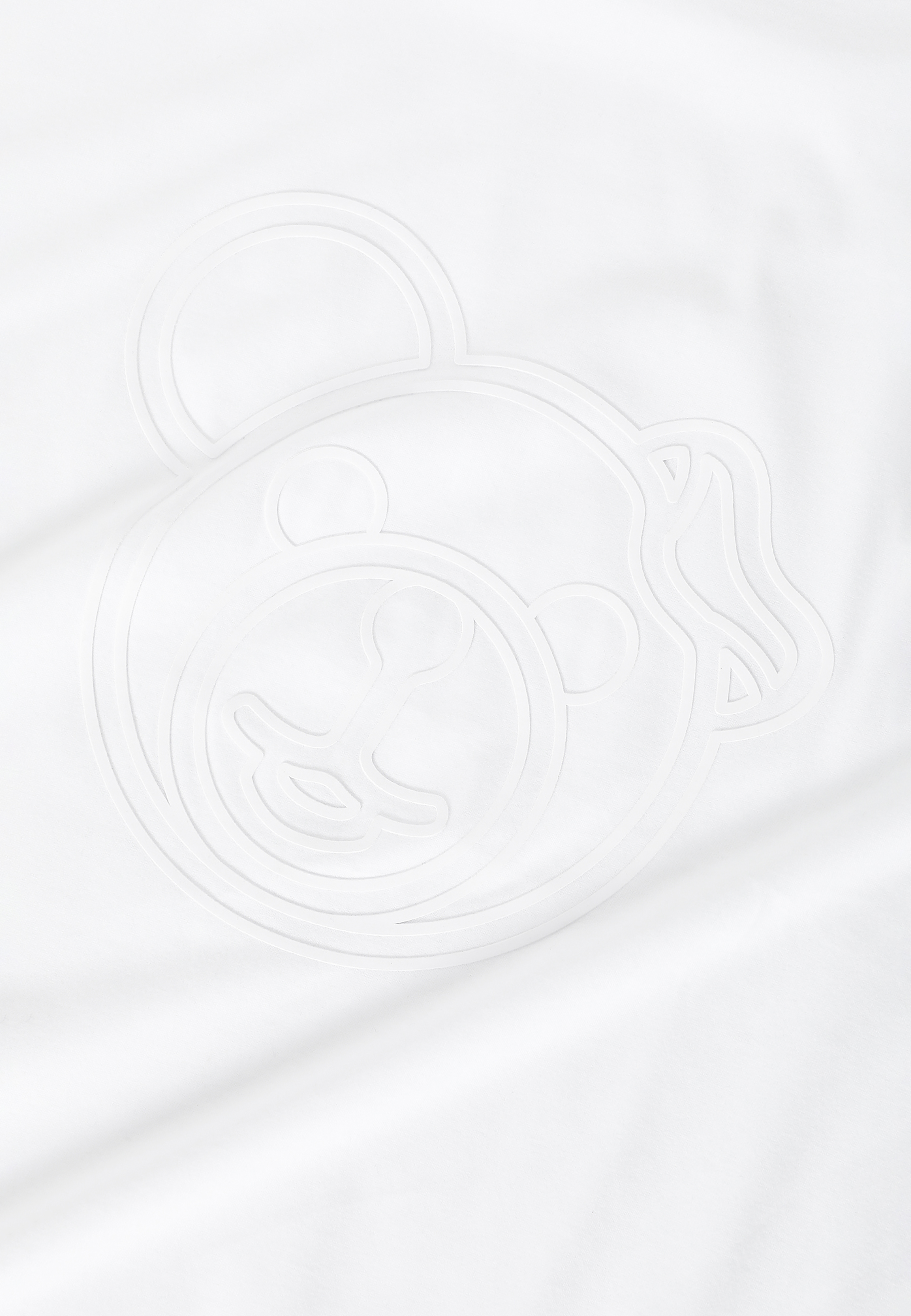 BAWEŁNIANY T-SHIRT MĘSKI Z NADRUKIEM — CHRIS BIAŁY 2