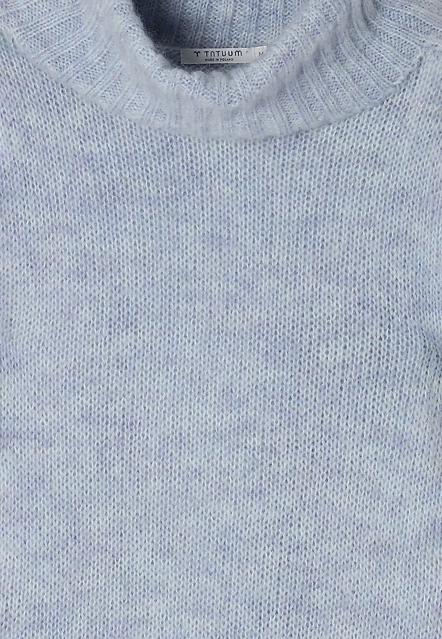 COSY LADIES' PULLOVER WITH WOOL PULKO COSY LADIES' PULLOVER WITH WOOL PULKO BLUE 7