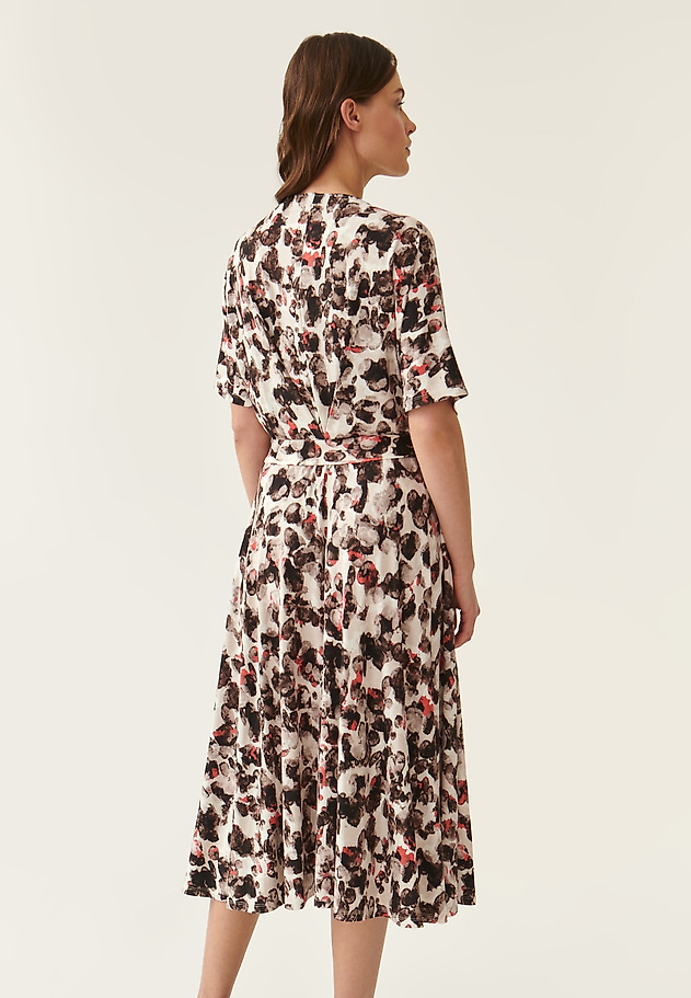 DRESS WITH WATERCOLOR PATTERN EWELO DRESS WITH WATERCOLOR PATTERN EWELO MULTIKOLOR 3