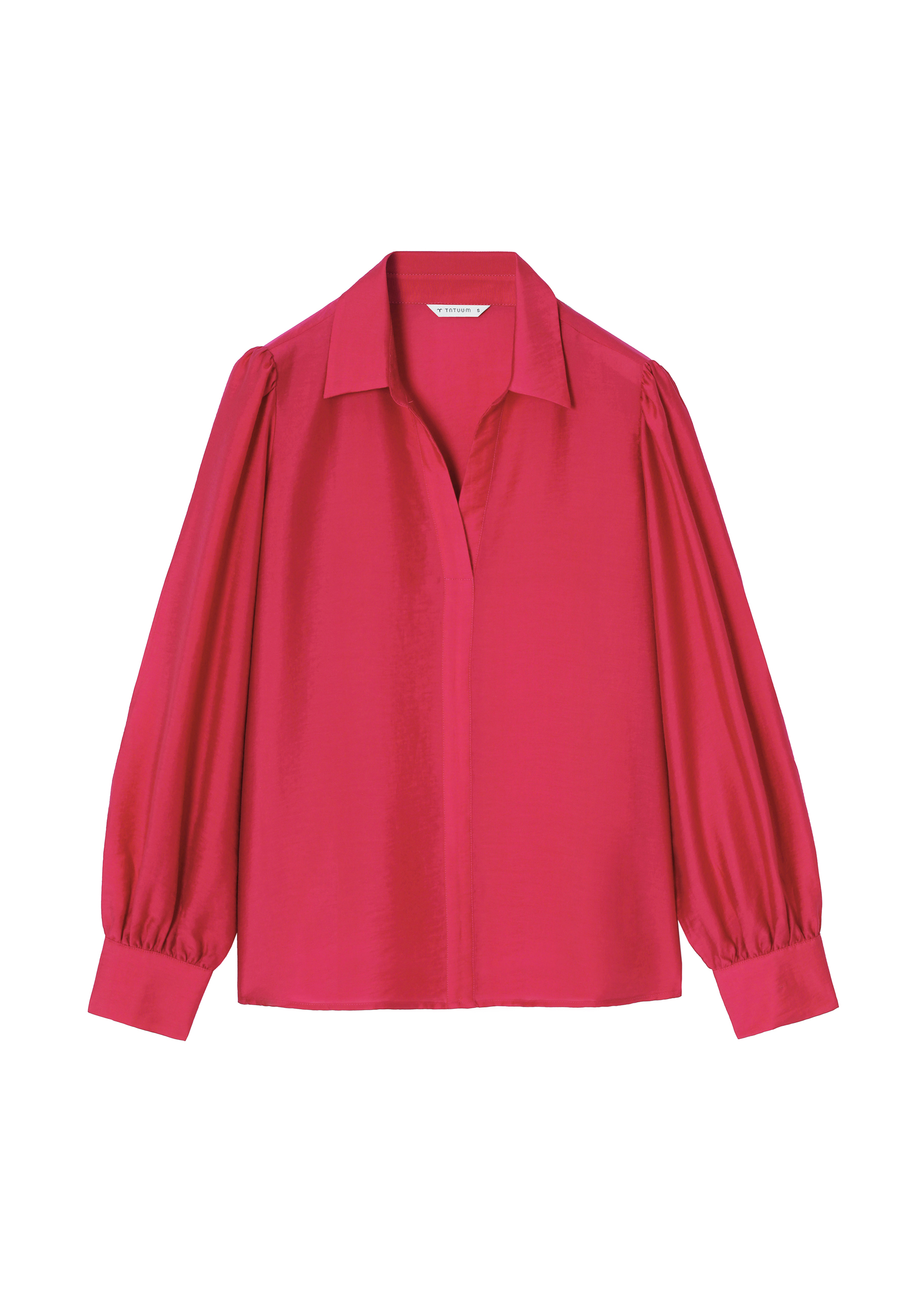 CREPE BLOUSE WITH VISCOSE - LANA PINK 2