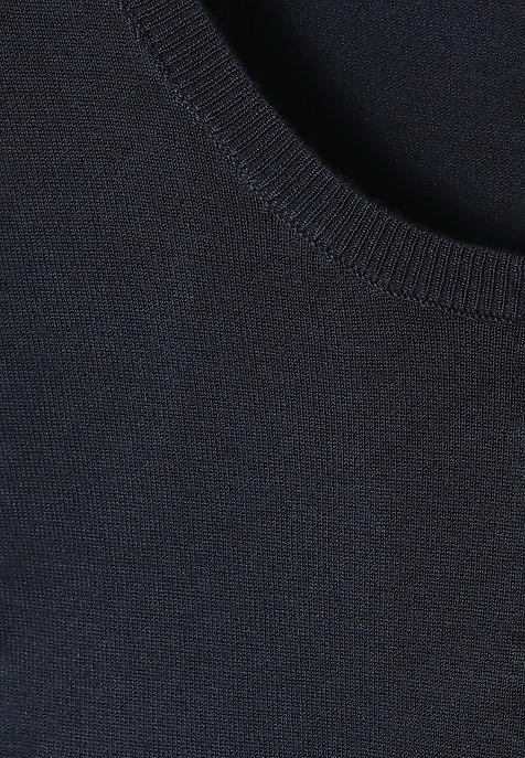 LADIES’ CLASSIC SWEATER WESSA NAVY BLUE 2