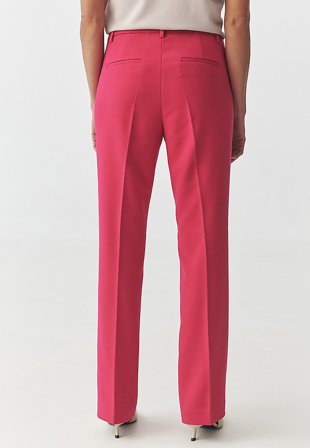FUCHSIA SUIT TROUSERS - LAURANIA 2 FUCHSIA SUIT TROUSERS - LAURANIA 2 CZERWONY 4