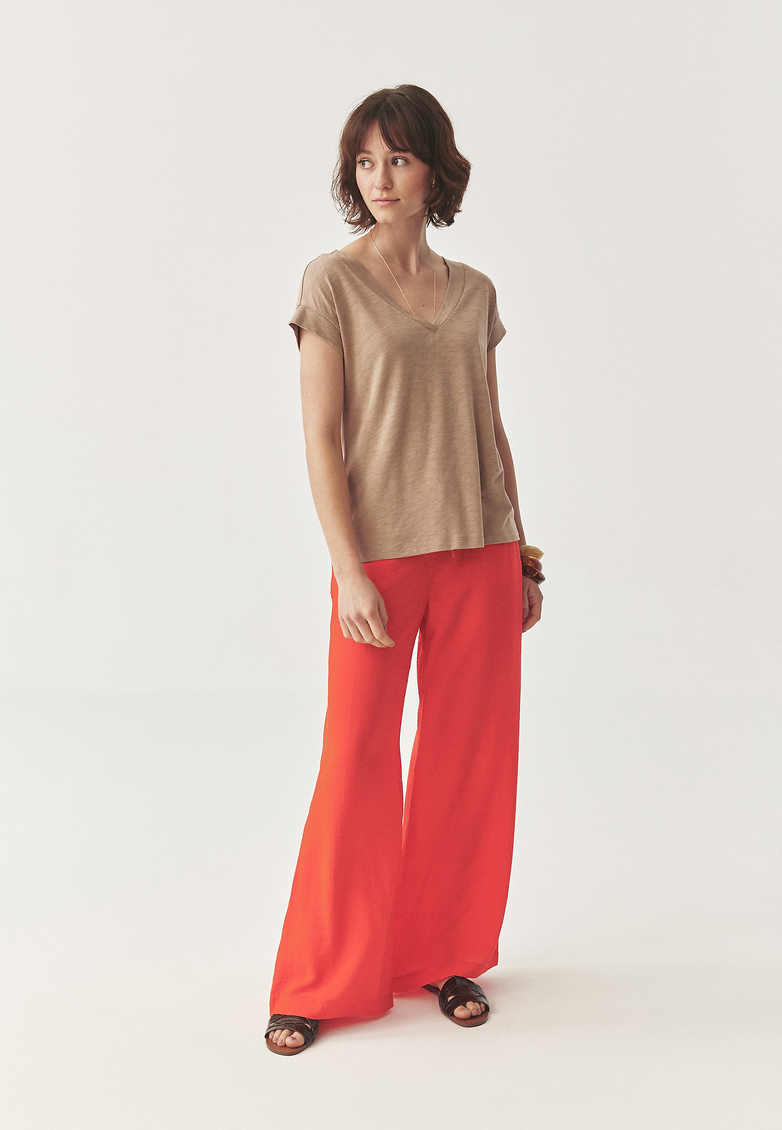 CASUAL BLUZA IZ BOMBBA - SEVI CASUAL BLUZA IZ BOMBBA - SEVI BEŽ 112507