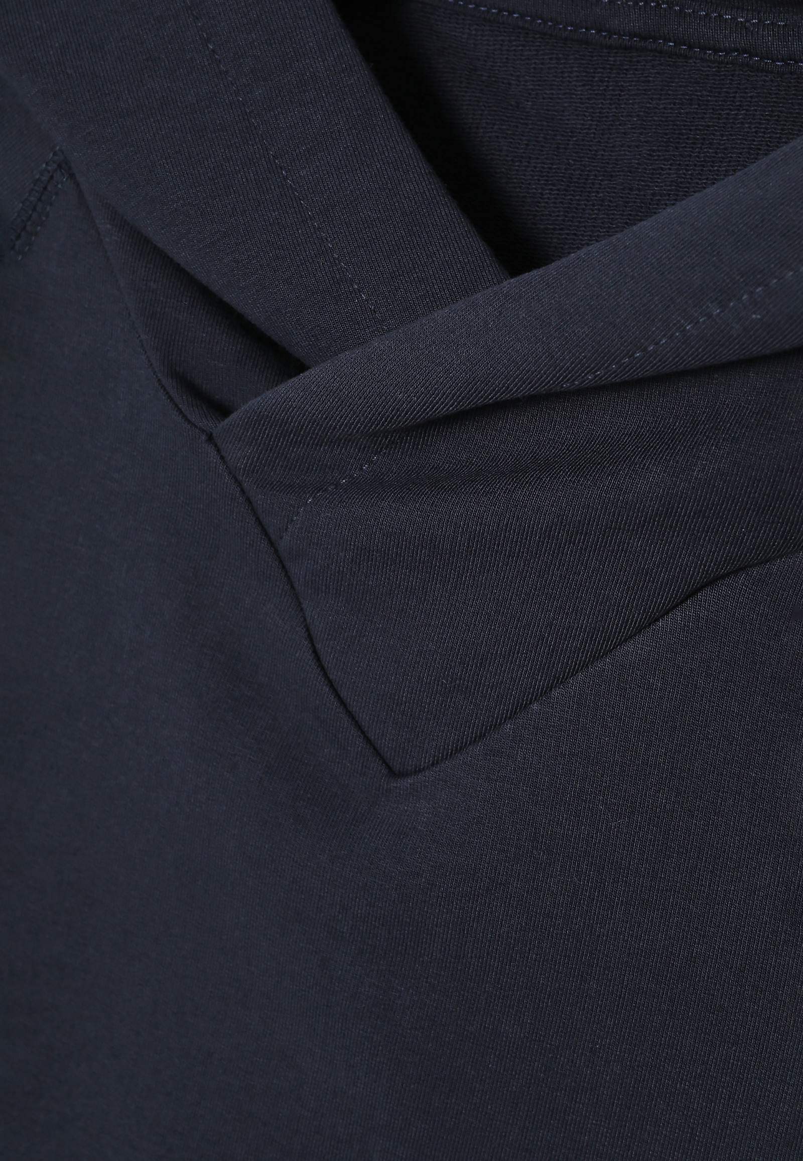 DZIANINOWA SUKIENKA Z KAPTUREM I KIESZENIAMI - JOY DZIANINOWA SUKIENKA Z KAPTUREM I KIESZENIAMI - JOY GRANATOWY 97766