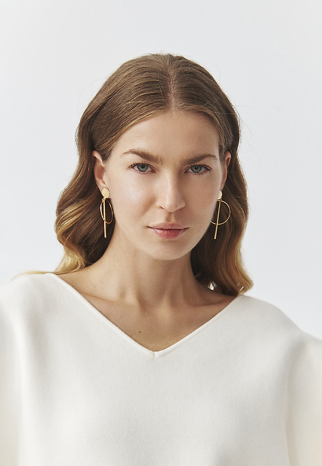 LADIES’ EARRINGS KUWA LADIES’ EARRINGS KUWA GOLD 1