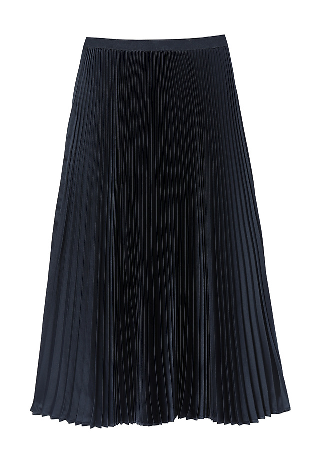LADIES’ SATIN PLEATED SKIRT BRIMI LADIES’ SATIN PLEATED SKIRT BRIMI GRANATOWY 6