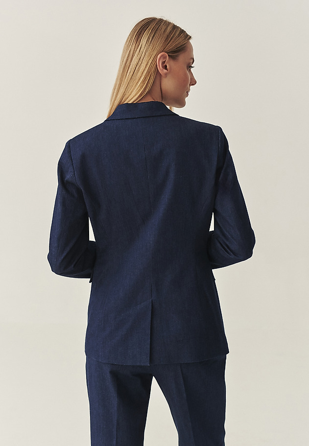 DENIM JAKNA S PASOM - LAMIA DENIM JAKNA S PASOM - LAMIA MODRA 3
