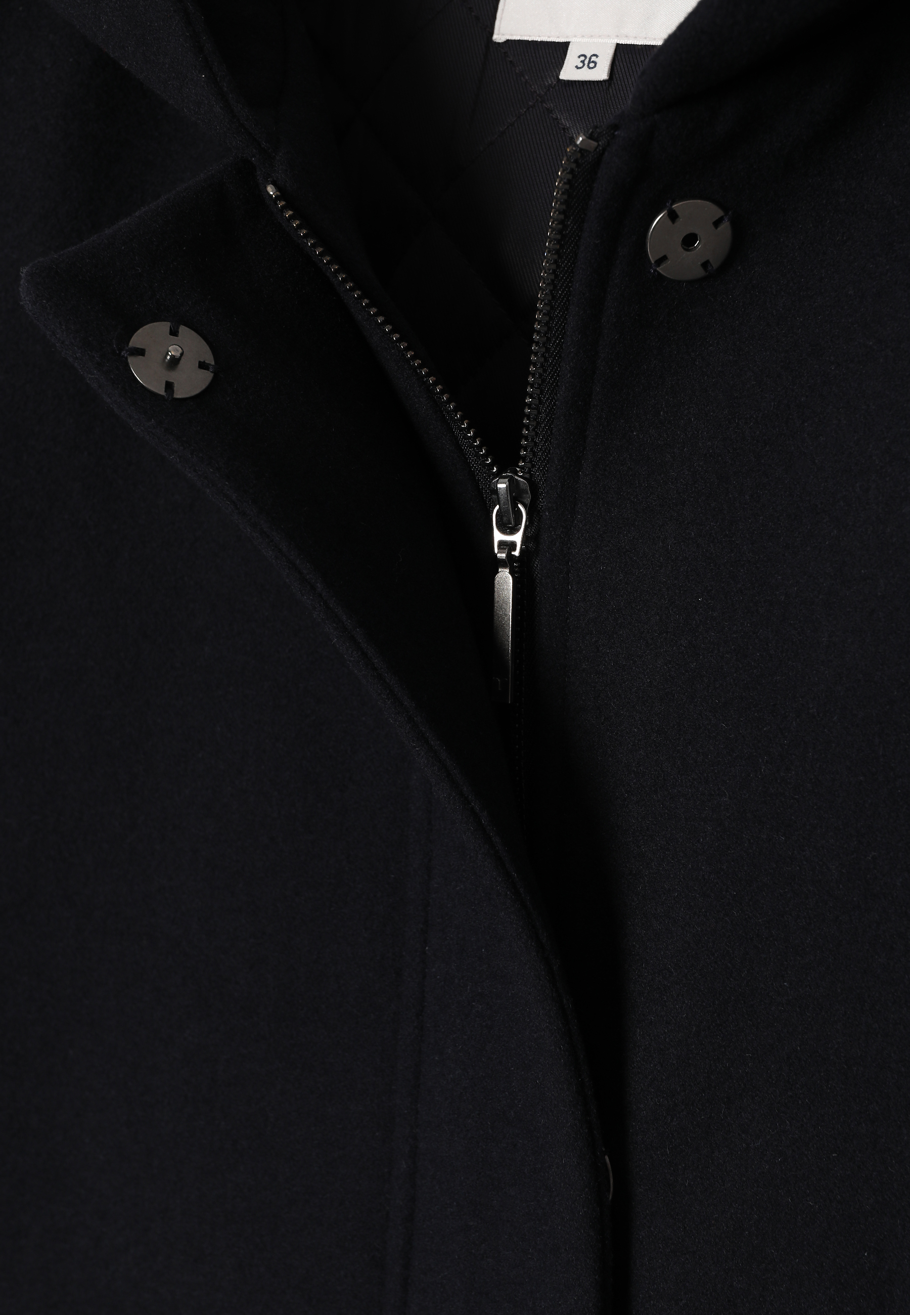 dámsky kabát textilný IWANIA NÁMORNÍCKA MODRÁ 2