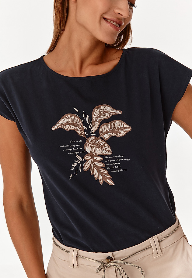 LADIES' T-SHIRT AMANDA 1 LADIES' T-SHIRT AMANDA 1 GRANATOWY 3