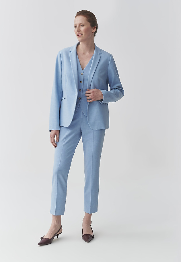 GARMENT TROUSERS - RIMINI GARMENT TROUSERS - RIMINI NIEBIESKI 2