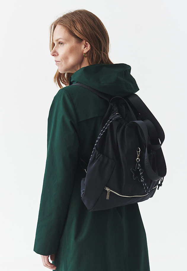 LADIES' SPORTS BAG WITH KEY RING - BALA LADIES' SPORTS BAG WITH KEY RING - BALA GRANATOWY 2
