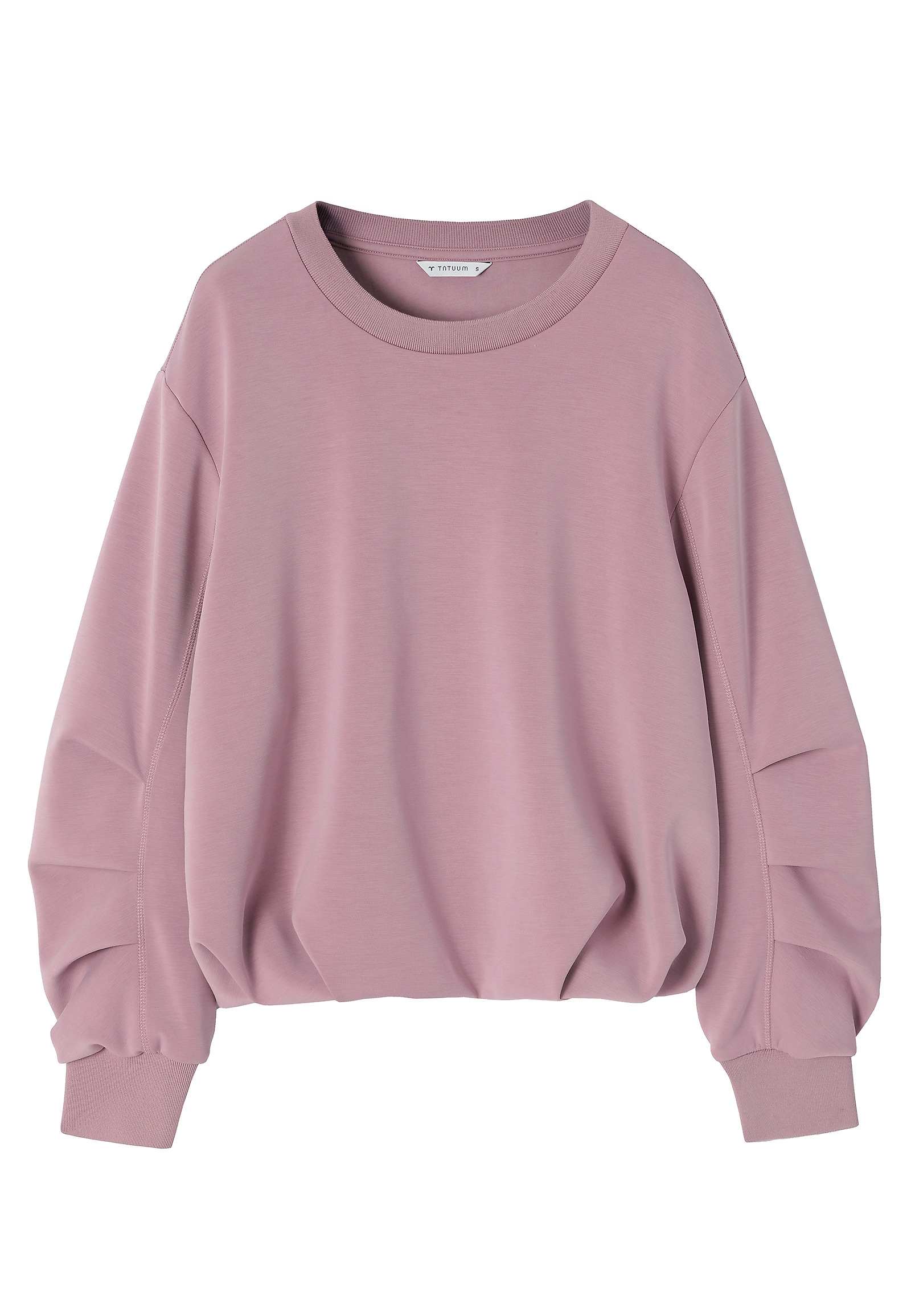 BUBBLE SWEATSHIRT Z MODALOM - BONKA 1 BUBBLE SWEATSHIRT Z MODALOM - BONKA 1 VIJOLIČNA 114115