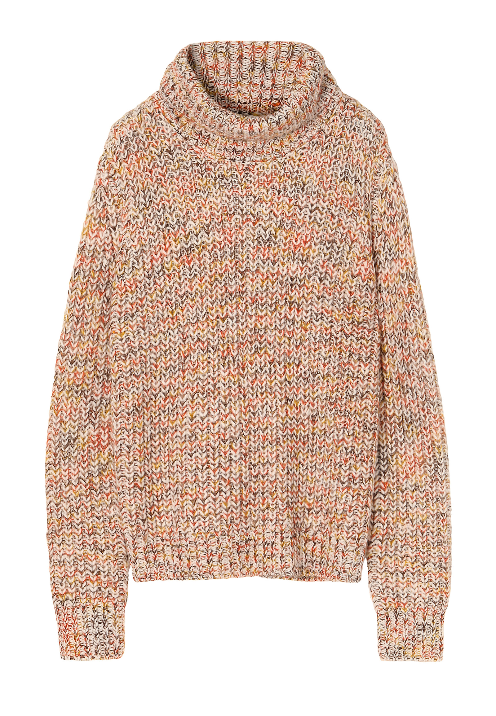 DÁMSKÝ MELANŽOVÝ OVERSIZE SVETR SPINOLO DÁMSKÝ MELANŽOVÝ OVERSIZE SVETR SPINOLO VÍCEBAREVNÝ 91073