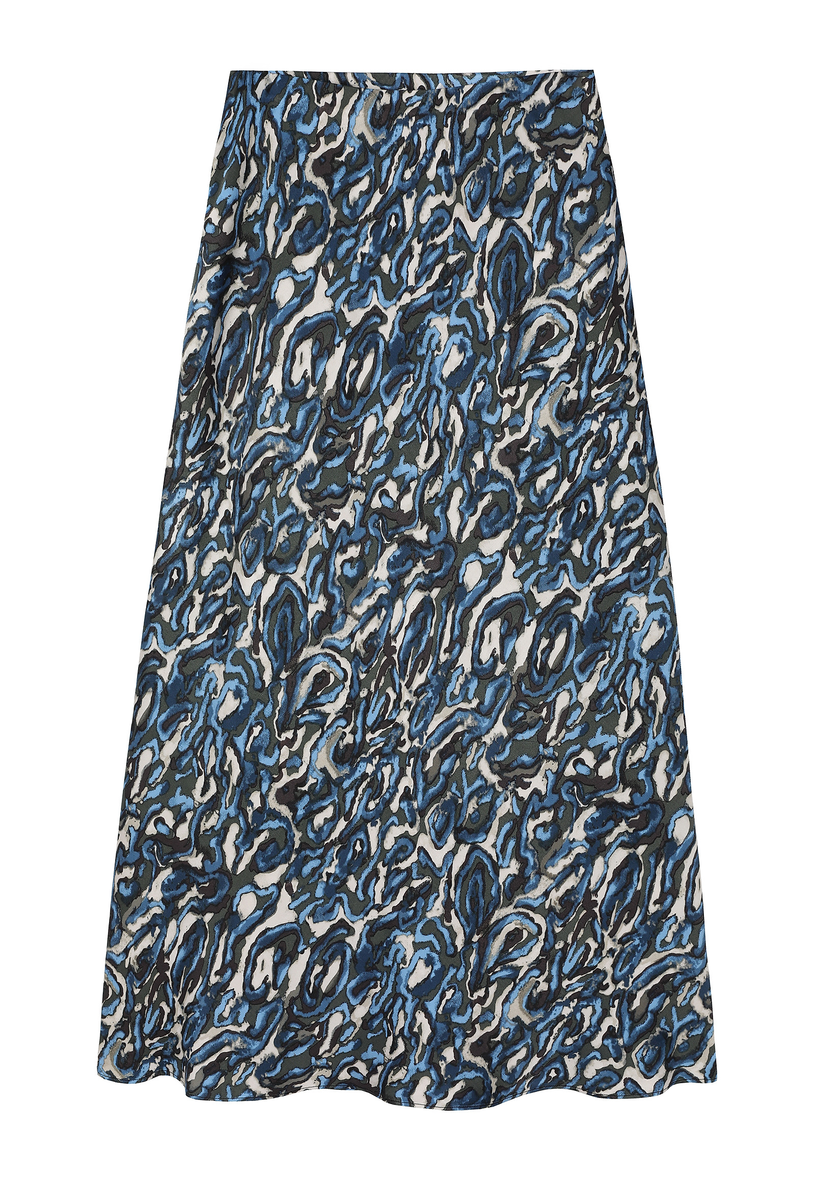 FUSTĂ DIN VISCOZĂ CU DESIGN ORIGINAL - SATINI 2 FUSTĂ DIN VISCOZĂ CU DESIGN ORIGINAL - SATINI 2 MULTICOLOR 113193