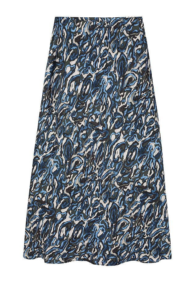 FUSTĂ DIN VISCOZĂ CU DESIGN ORIGINAL - SATINI 2 FUSTĂ DIN VISCOZĂ CU DESIGN ORIGINAL - SATINI 2 MULTICOLOR 4
