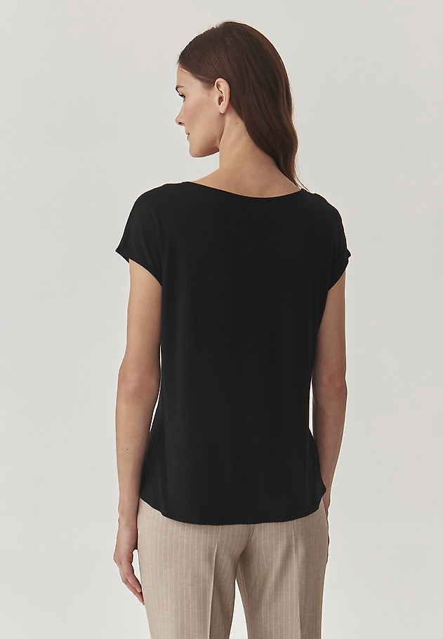 HÖLGYBLOUSE DÍSZÍTETT NYAKVONALÚ - MORO HÖLGYBLOUSE DÍSZÍTETT NYAKVONALÚ - MORO FEKETE 4