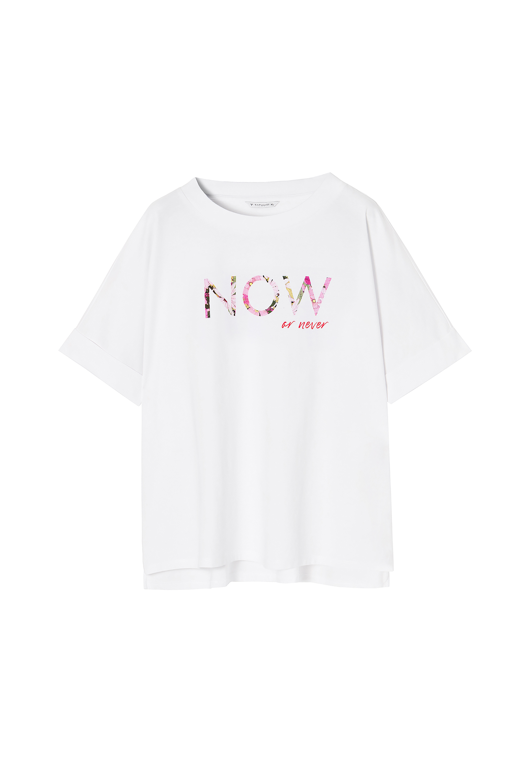 T-SHIRT DAMSKI LIKE 6 BIAŁY 2