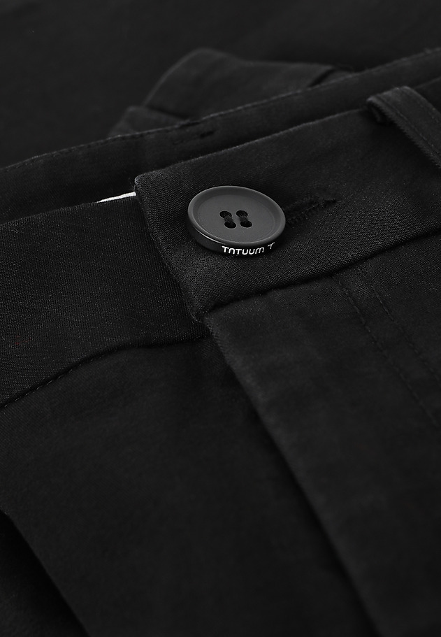 DENIM FLARE HLAČE - RIFONO DENIM FLARE HLAČE - RIFONO ČRNA 6