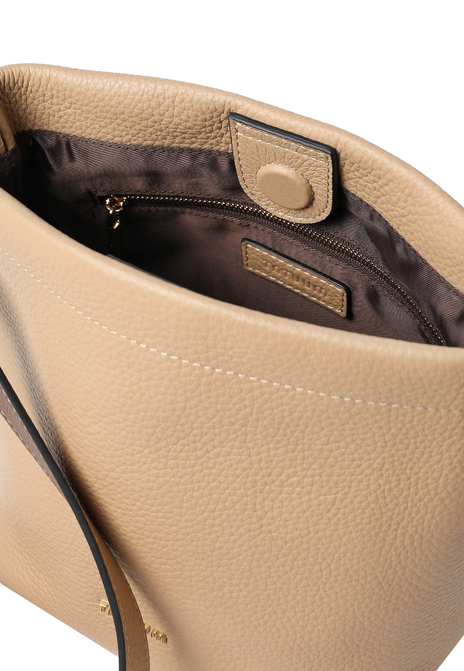 WOMEN'S LEATHER BAG - INFINITY WOMEN'S LEATHER BAG - INFINITY BEIGE 113452