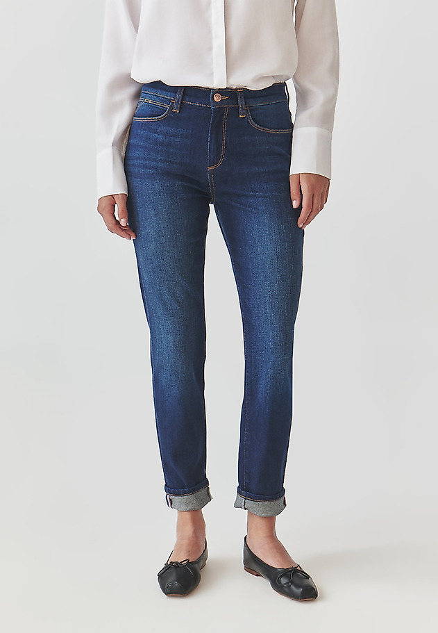 FITTED LADIES’ DENIM JEANS - ALANA 1 FITTED LADIES’ DENIM JEANS - ALANA 1 NIEBIESKI 2